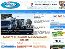 Tablet Screenshot of difusoraourofino.com.br